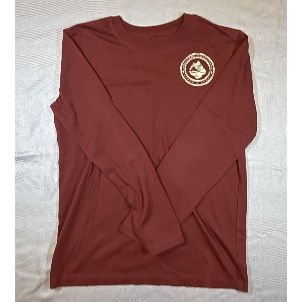 Southern Outfitters Ocean Coast T-Shirt Long Sleeve Size Large